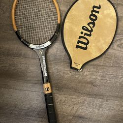 Wilson Tennis Racket, Tennis, Vintage Decorative