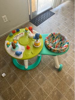 Baby walker table