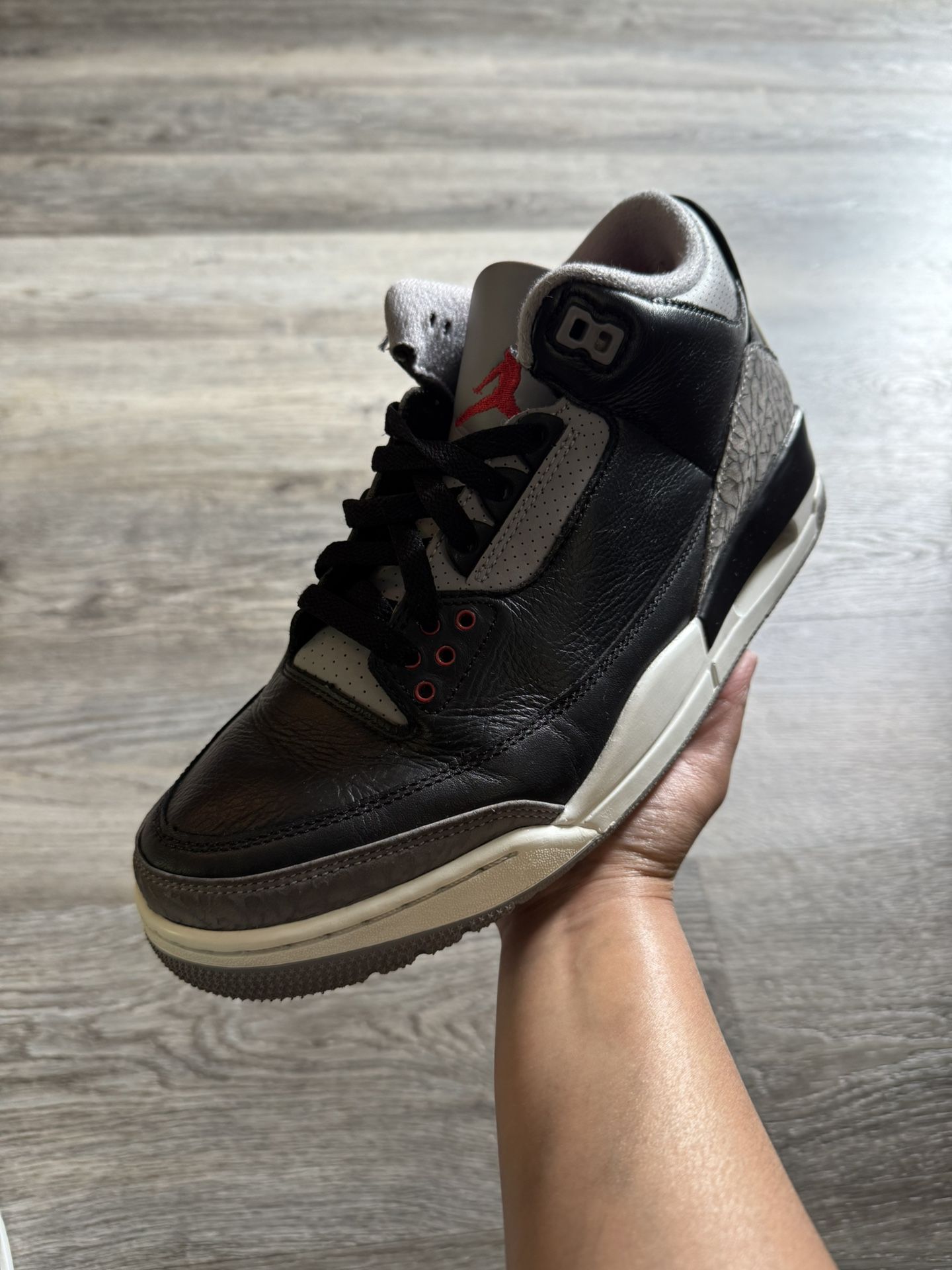 JORDAN 3 ‘ Black Cement ‘ ( 2024 )