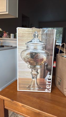 Glass Apothecary Jar with Lid
