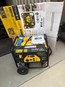 Dual power generator champion