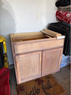Brand new cabinet with no top