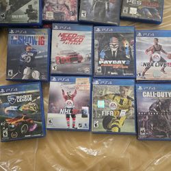 I have a few of old ps4 games for sell