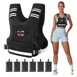 Vest Weighted Adjustable VBSD