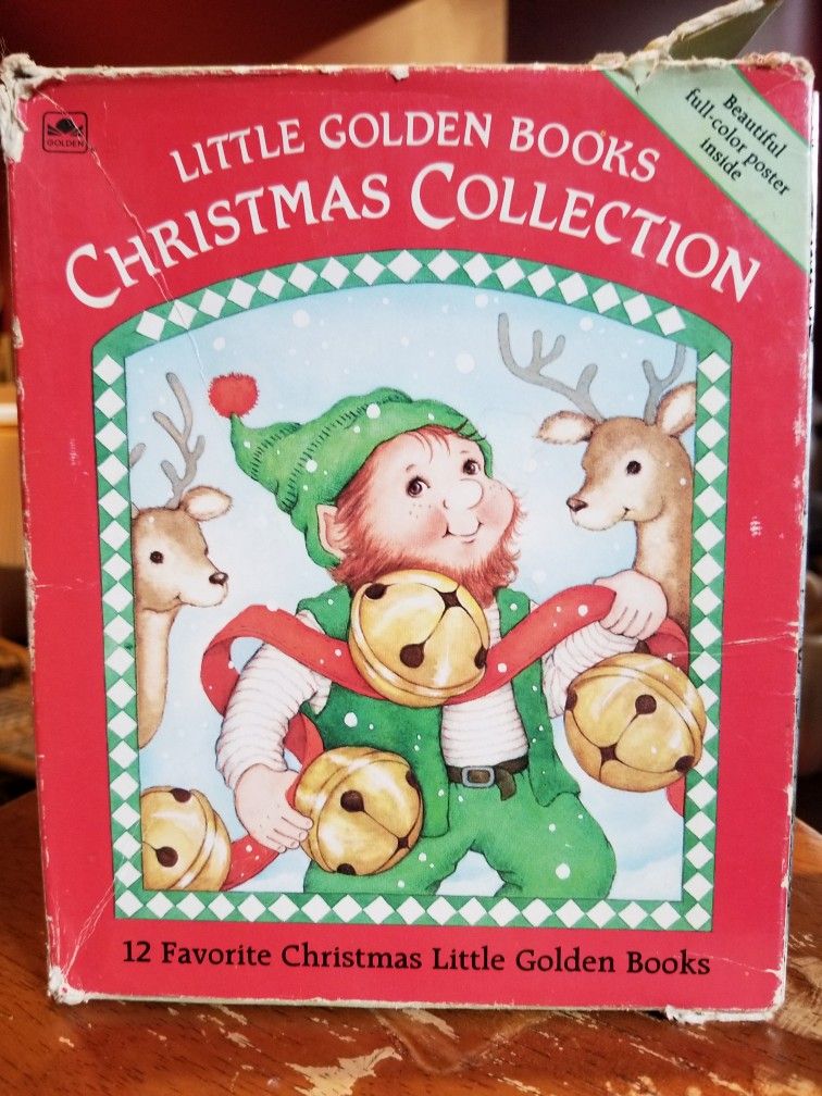 Little Golden Books Christmas Collection, Set of 12 Books