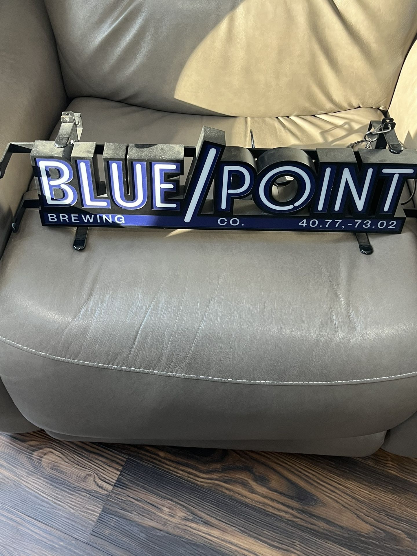 Blue Point Brewing Neon Bar Light