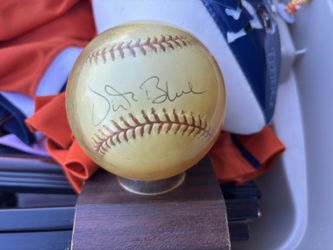 Vita Blue Autographed Baseball