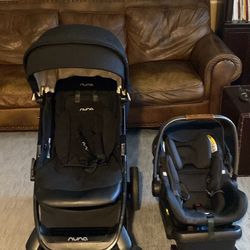 Used Nuna Stroller And Car Seat