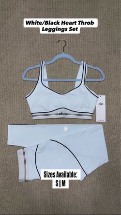 Alo leggings set (white)