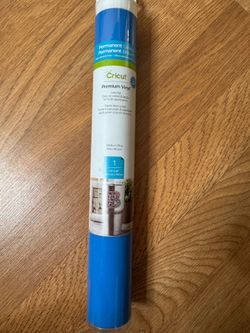 Cricut Premium Permanent Glossy Vinyl - Medium Blue