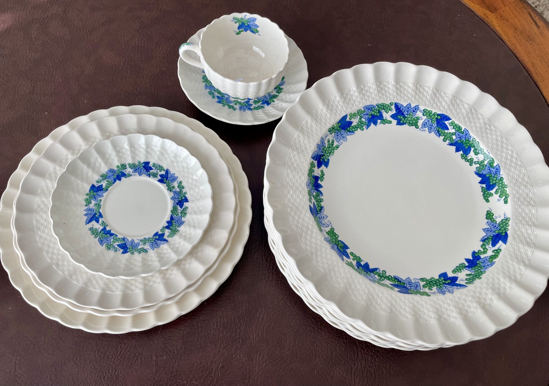Set of English Spode Dishes $150