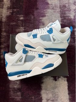 Size 10.5 - Jordan 4 Retro Military Blue