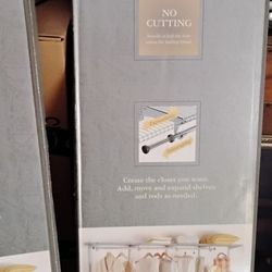 Brand New Rubbermaid Closet Organizers 