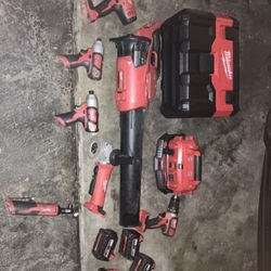 Misc. Milwaukee 18v Fuel/12v Tools 