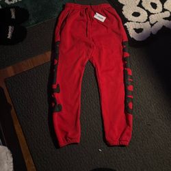 Red Sp5der Pants Size M