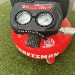 20v Craftsman cordless air compressor 
