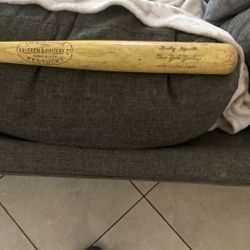 Signed Baseball Bat 