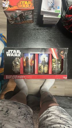 Disney Star Wars The Force Awakens Set of Four Glasses