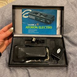 Yashica Atoron Electro Camera and CASE $100