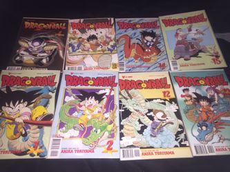 Dragon Ball and Dragon Ball Z comics (First Prints)
