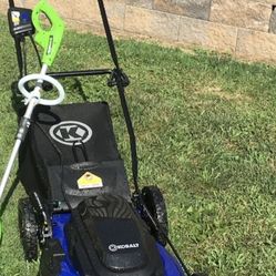 Electric Push Lawn Mower - Kobalt - Great Shape!! 