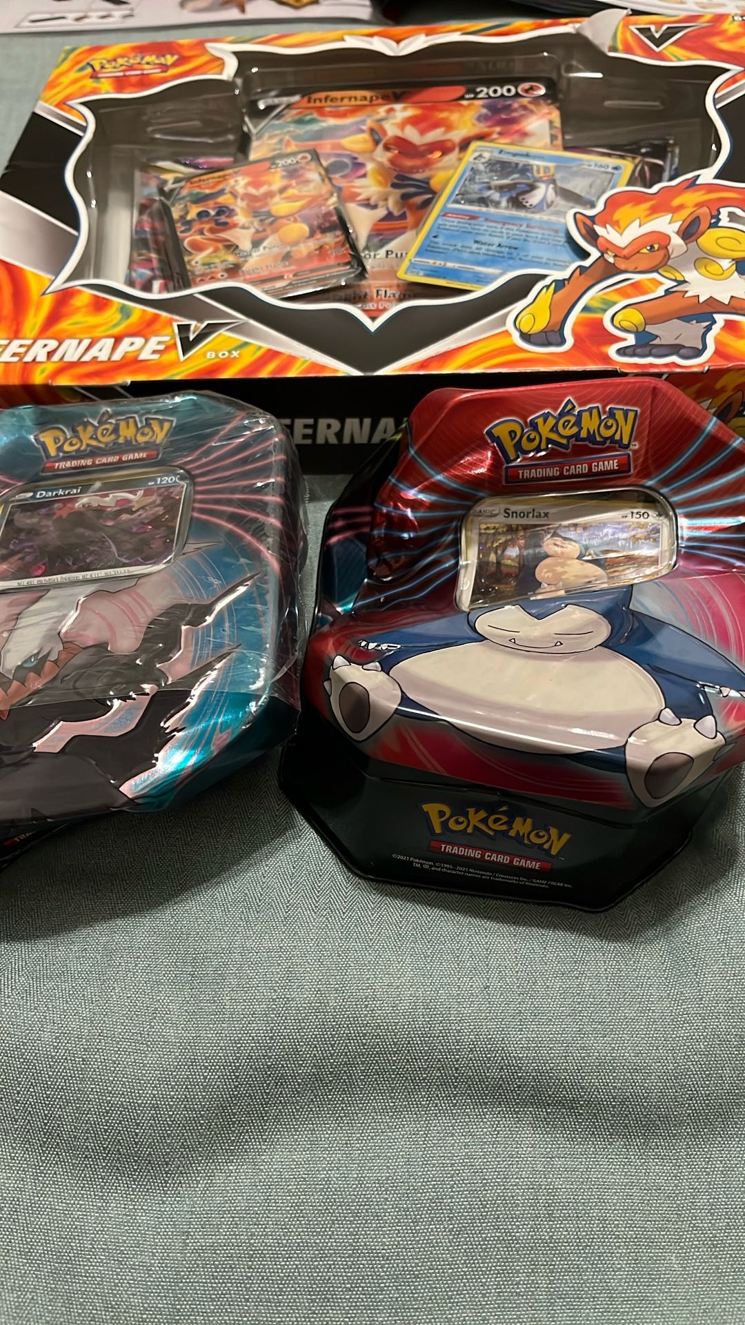 pokemon trading cards: infernape v box Infernape V Collection Box Prices | Pokemon Lost Origin