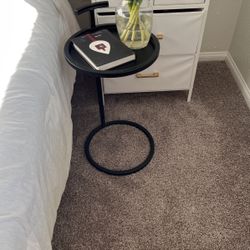 Black Side Table 
