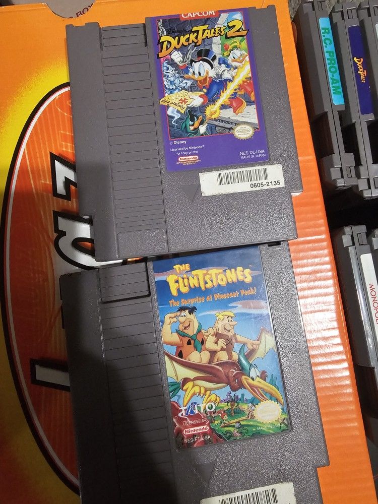 Flintstones Surprise At Dinosaur Peak And Duck Tales 2 Nes