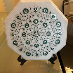 Hand crafted marble stone art like new