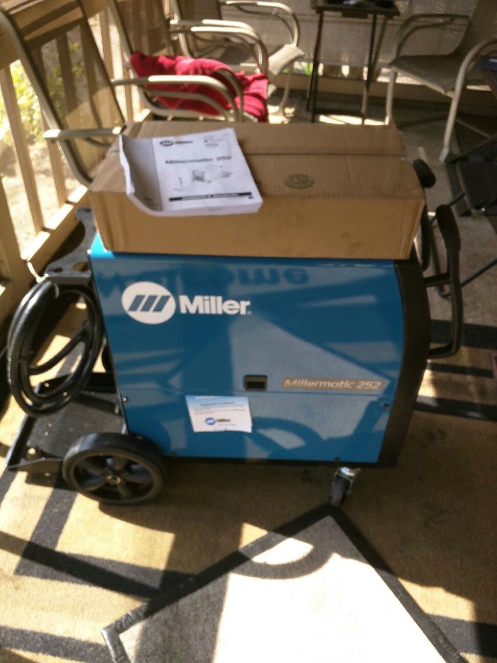 Brand new Millermatic 252 MIG welder IN BOX! Miller