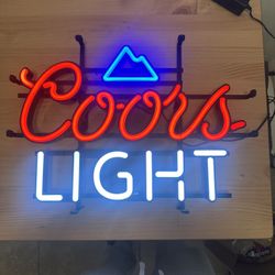 Coors Light Neon Sign