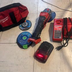 Milwaukee 4  1/2 -5  rapid Stop.. Grinder