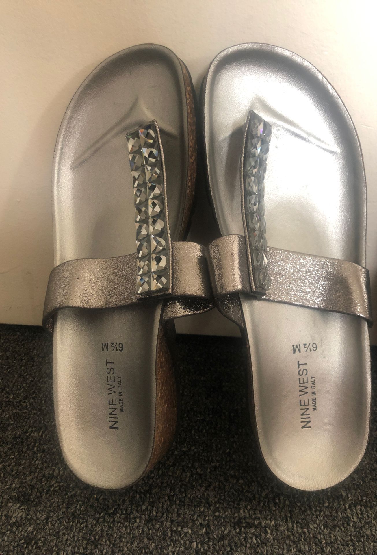 Nine West sandals size 6 1/2