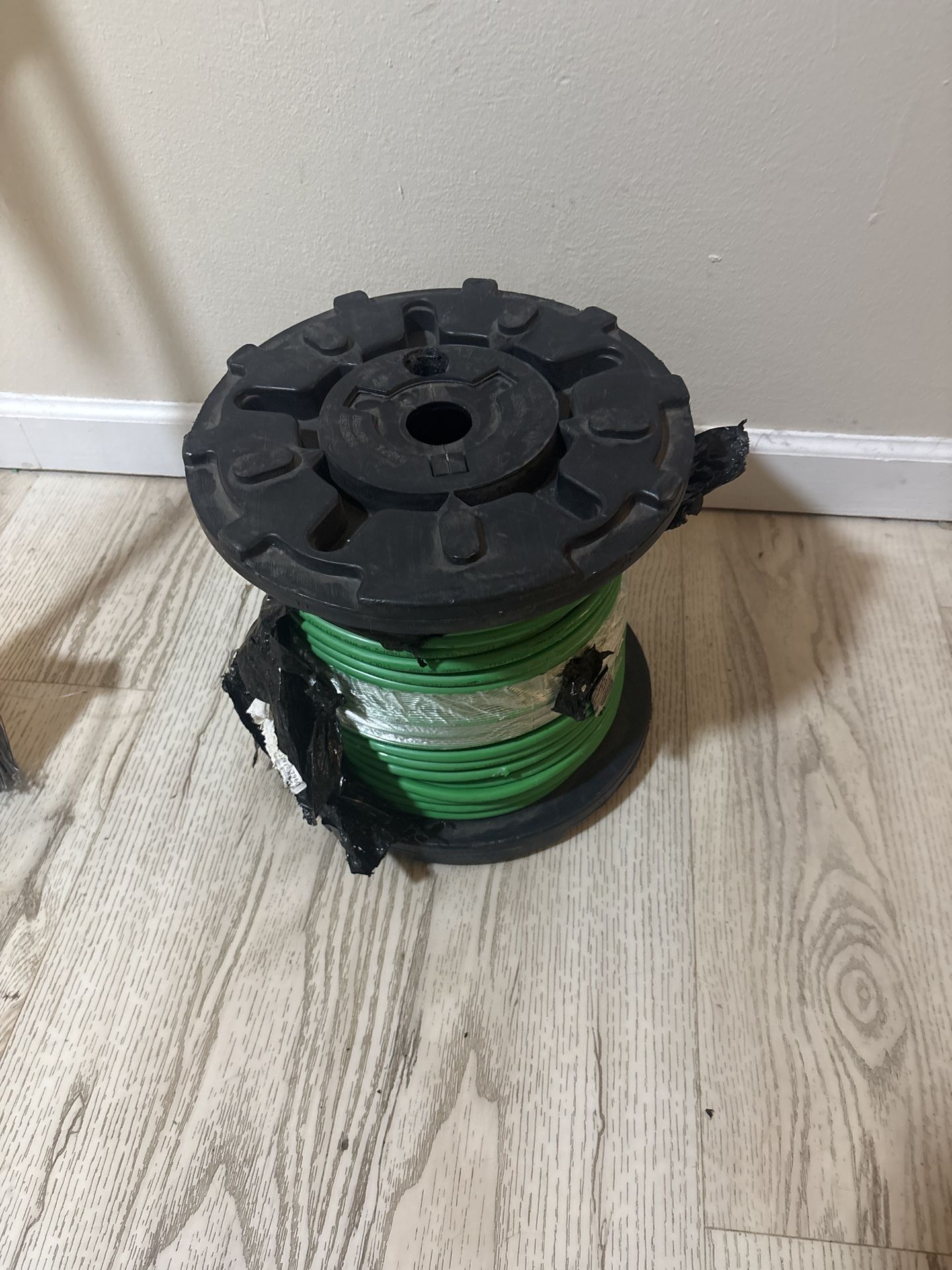500 Ft # 2 Stranded Ground Wire Brand New Green insulated 