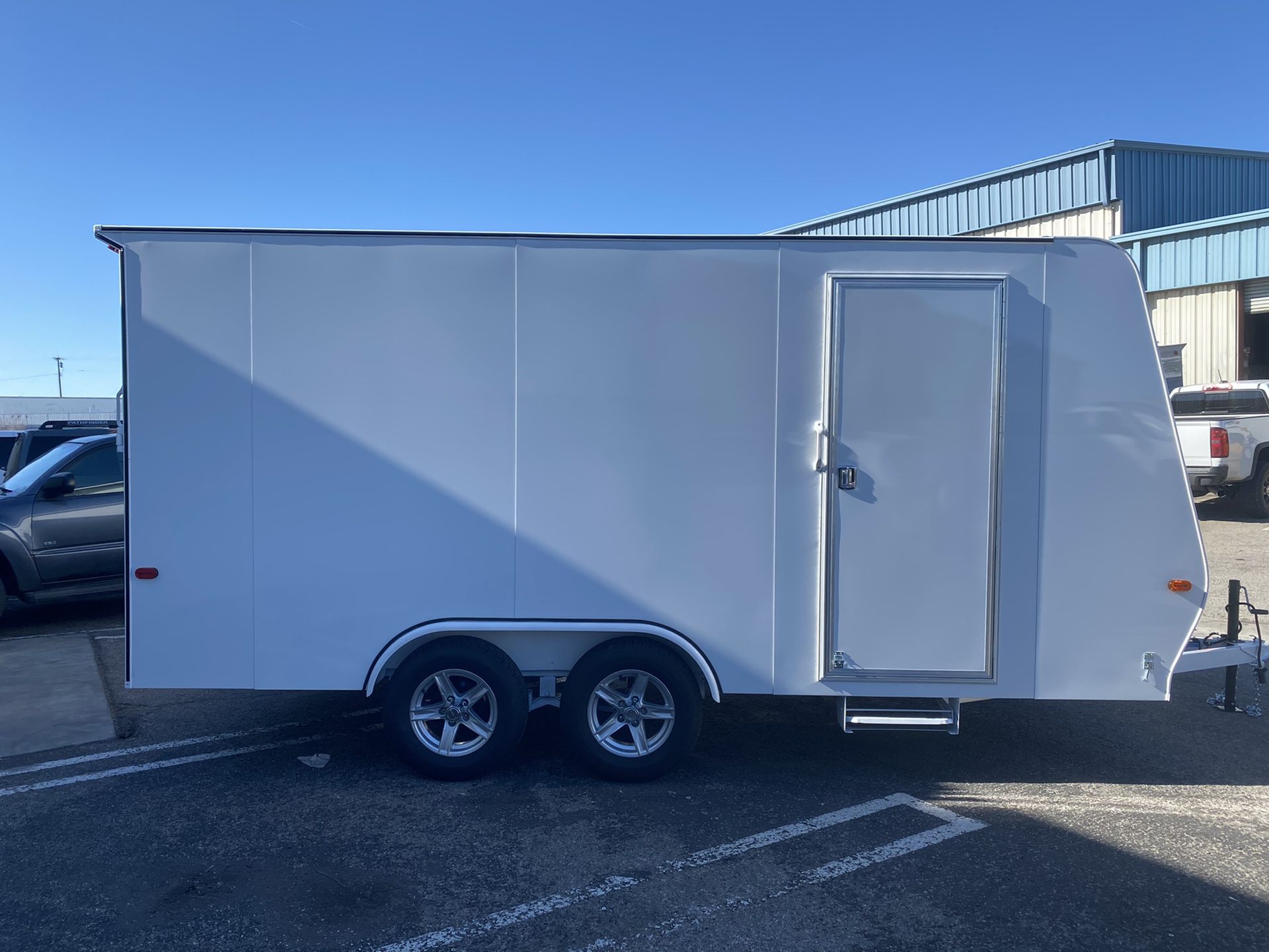 2020, 16x8.5 enclosed trailer