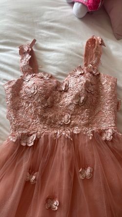Pink / Rose gold dress