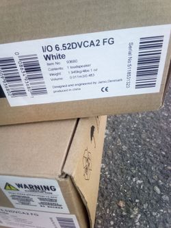 A new pair of indoor / outdoorJAMO6 loud speakers