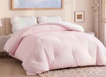 🛏️✨ Mellow Marshmallow Comforter – Soft & Fluffy ✨🛏️