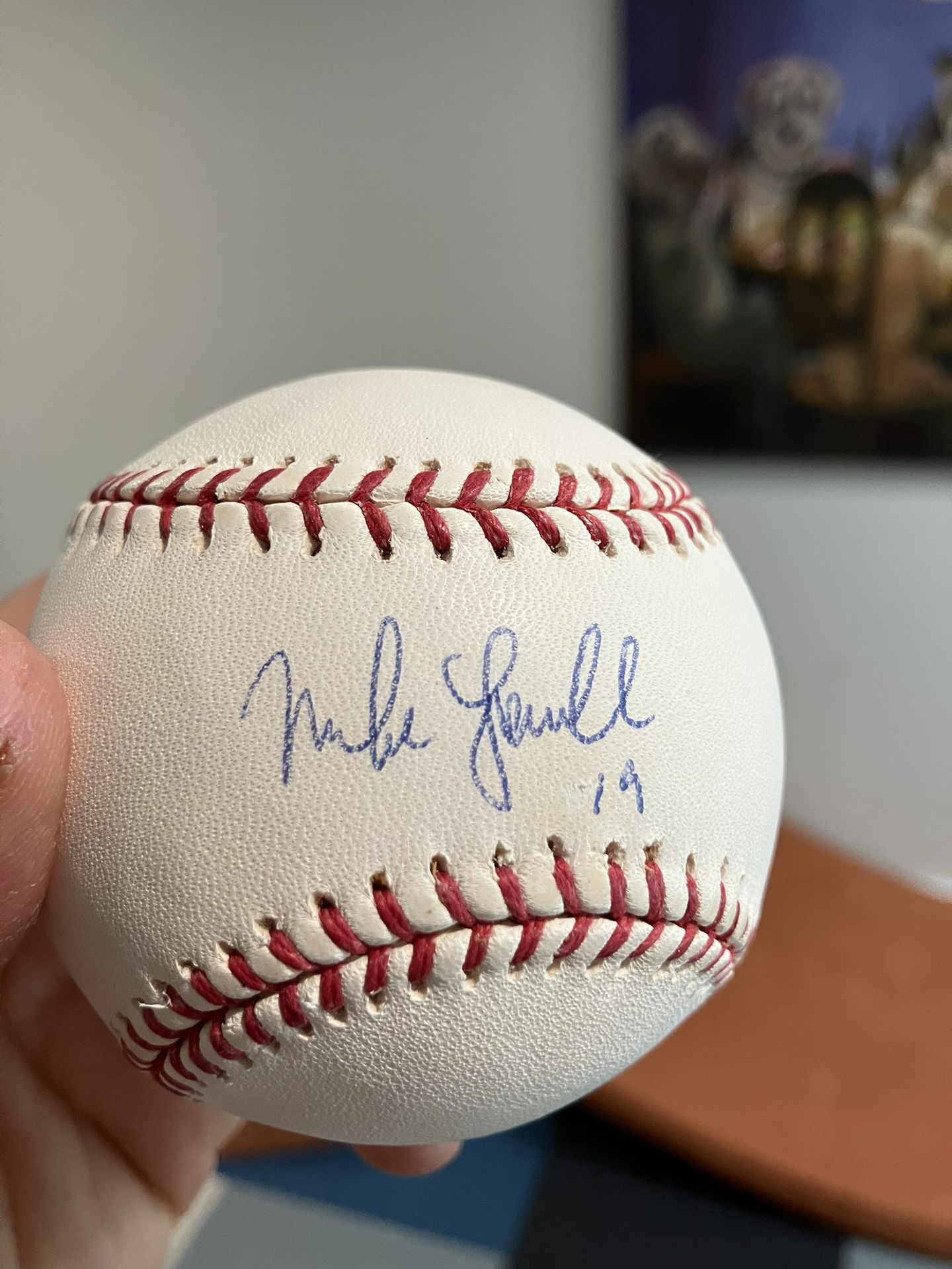 Mike Lowell Beckett Signed Autographed Baseball