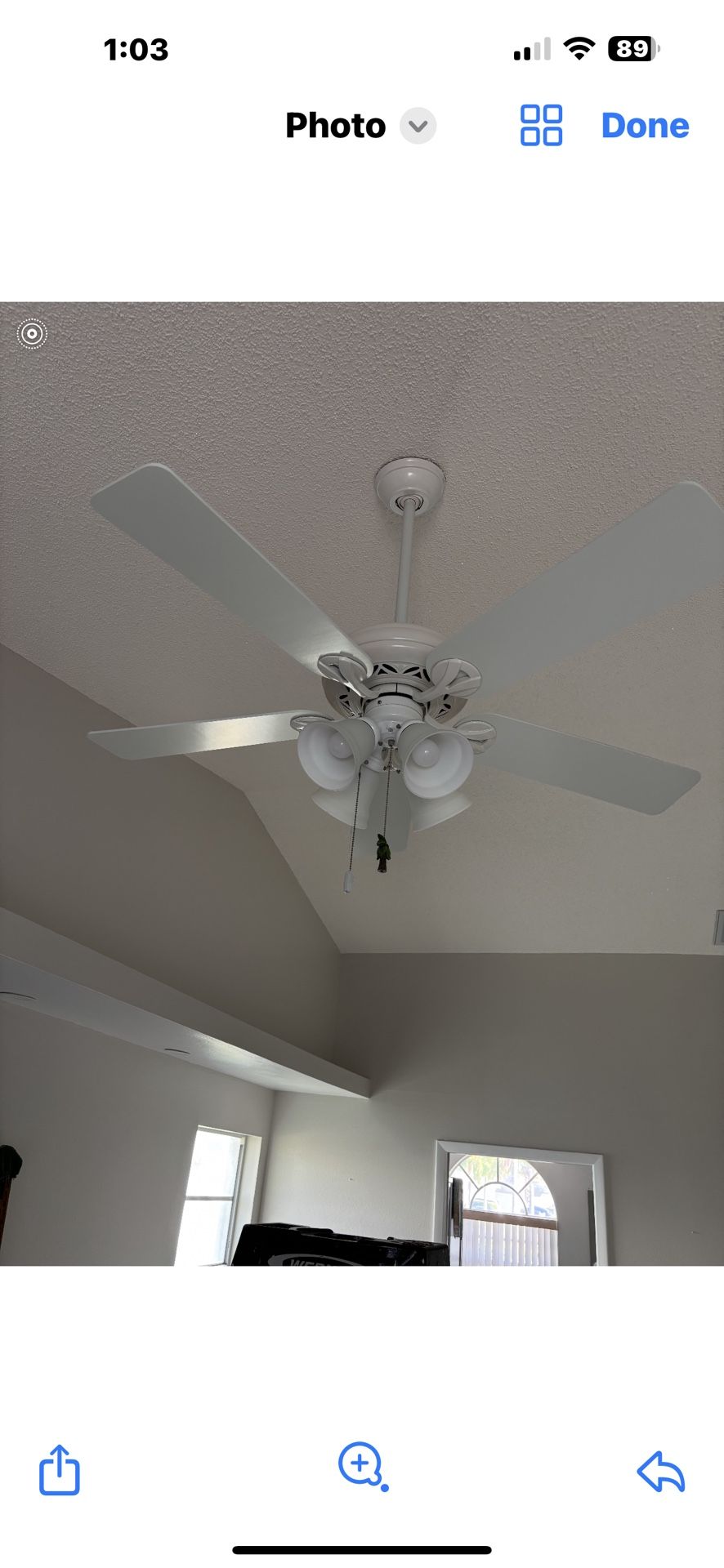 52” Hunter Ceiling Fan