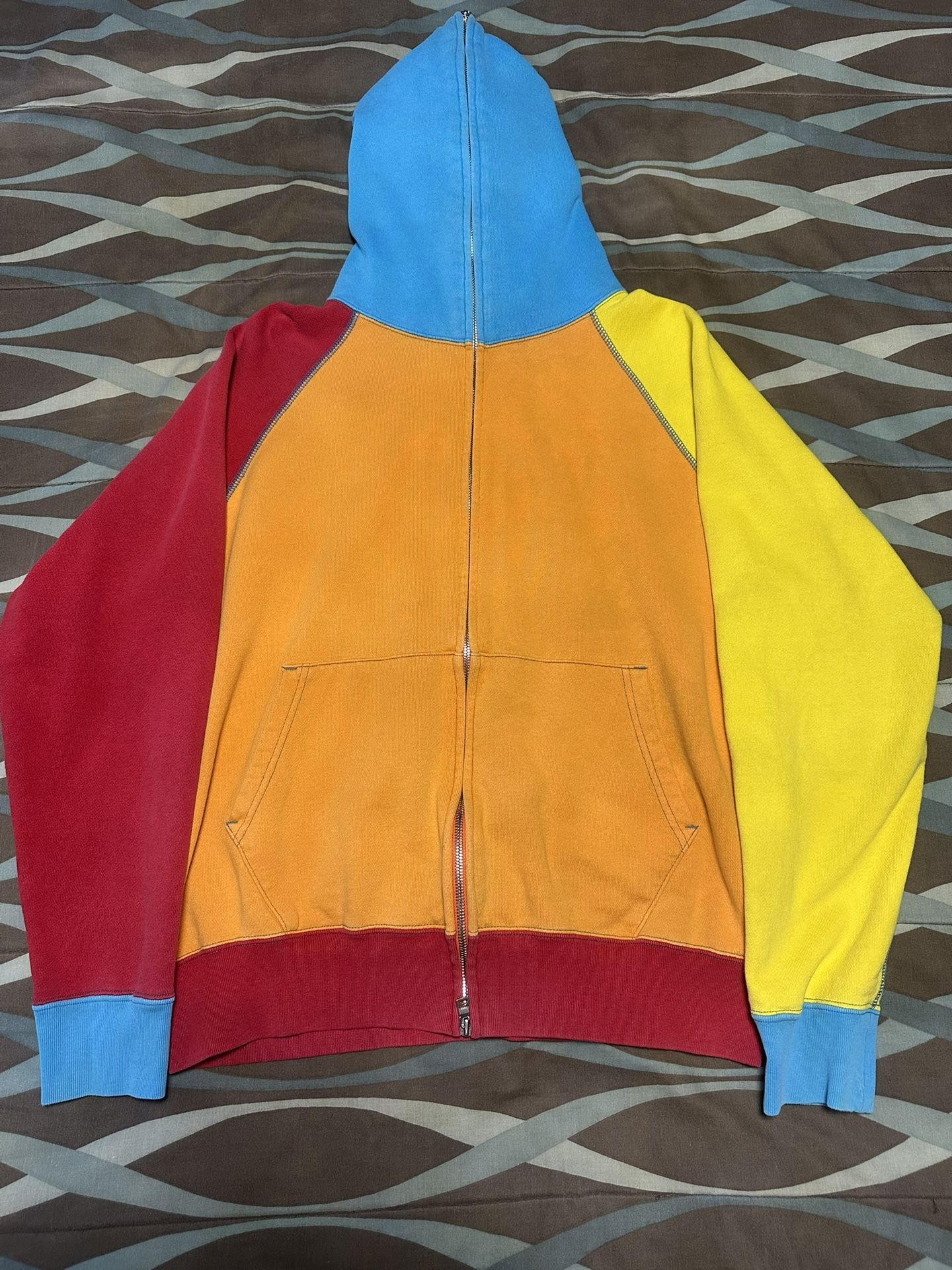 Bape Classics Multi Color Full Zip Hoodie