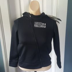 NWT Girls Under Armour LongSleeve Hoodie- Size YS