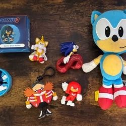 Sonic the Hedgehog Plush Toys Keychain etc $7 for All 