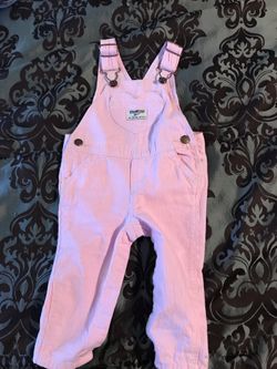 Oshkosh baby girl Overalls size 6 months