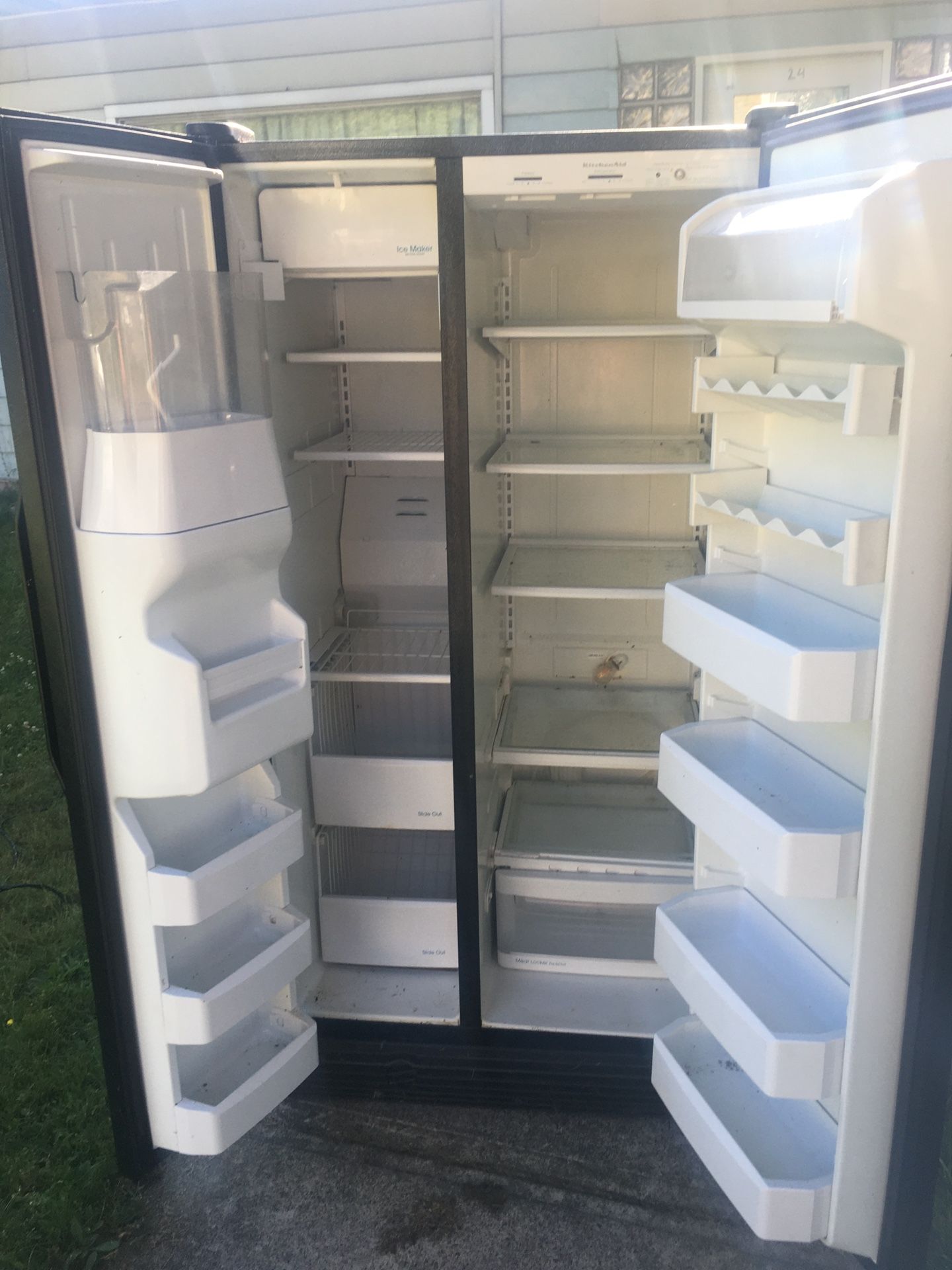 double door fridge
