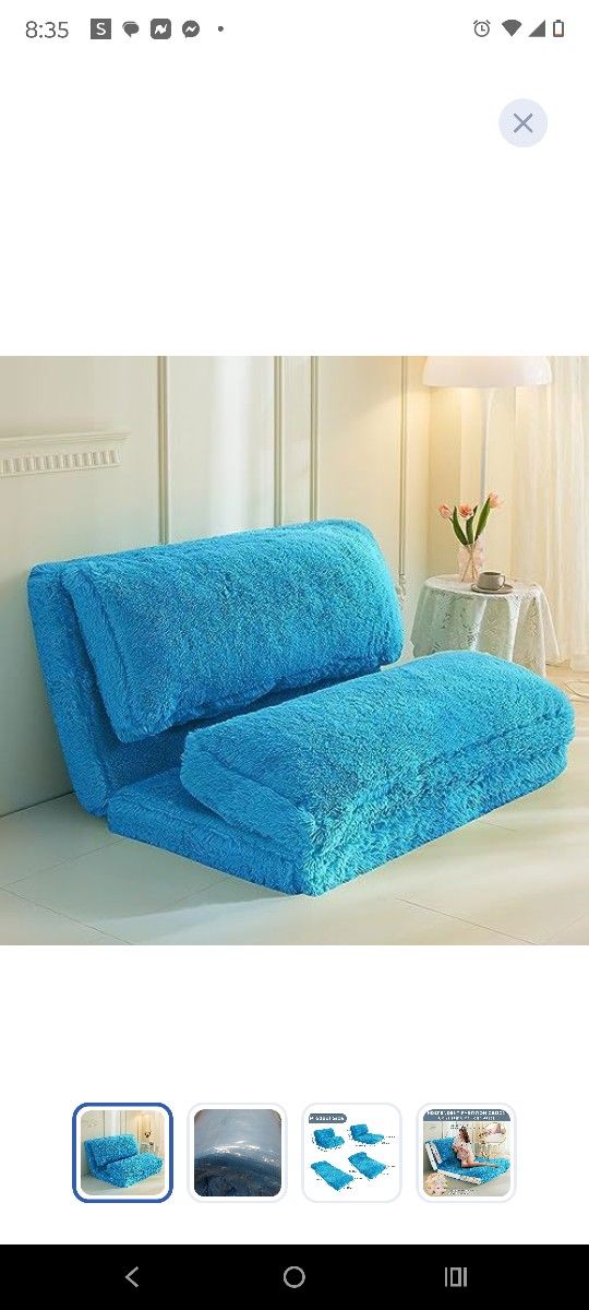 Faux Fur Floor Sofa/Bed ***NEW***
$50 OFF RETAIL PRICE!!!