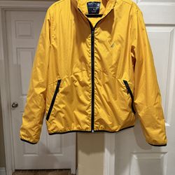 Nautica men’s yellow jacket