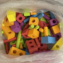 Bag Of Foam Building Blocks