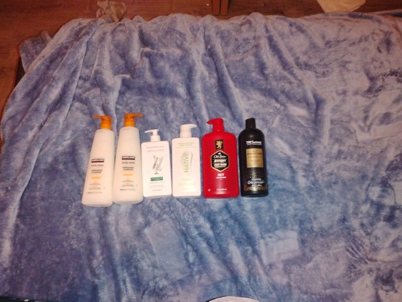 Body Wash, Moisturizing Lotion, And Shampoo Old Spice