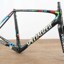 54CM SPECIALIZED TARMAC SL5 PRO PETER SAGAN EDITION CARBON RIM BRAKE ROAD FRAMESET